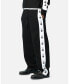 ფოტო #3 პროდუქტის Men's High Roller Sweatpants - XLarge, Black