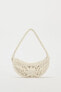 Macramé shoulder bag