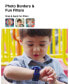 ფოტო #8 პროდუქტის Kid's Dark Green Camo Prints Silicone Strap Touchscreen Smart Watch 42mm with Earbuds Gift Set