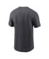 ფოტო #2 პროდუქტის Men's Anthracite Cincinnati Bengals 2022 NFL Playoffs Iconic T-shirt