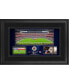 Фото #1 товара Houston Texans Framed 10" x 18" Stadium Panoramic Collage with Game-Used Football - Limited Edition of 500