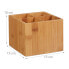 Фото #14 товара Набор кухонного аксессуара из бамбука Relaxdays Bambus Besteck Set