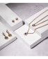 ფოტო #7 პროდუქტის Double Row Pendant Necklace, 16" long + 3" Extender