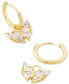 ფოტო #3 პროდუქტის Gold-Tone Blair Butterfly Huggie Hoop Earrings