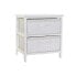 Chest of drawers DKD Home Decor White Bamboo Paolownia wood 42 x 32 x 45 cm