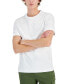 Фото #1 товара Men's Mercerized Cotton Short Sleeve Crewneck T-Shirt, Created for Macy's