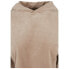 Фото #8 товара URBAN CLASSICS Cropped Velvet Oversized Big Hooded Sweatshirt