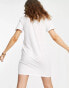 ONLY t-shirt dress in white