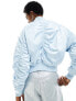 Фото #7 товара Calvin Klein Jeans satin badge logo bomber jacket in light blue