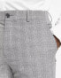 Фото #5 товара Selected Homme slim fit suit trouser in light grey check