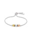 ფოტო #1 პროდუქტის Women's Tri-Tone Bracelet