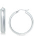 Фото #1 товара Серьги Giani Bernini Polished Hoop 25mm