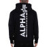 ALPHA INDUSTRIES Back Print Camo Print hoodie