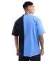 Tommy Hilfiger monotype colourblock t-shirt in blue