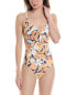 Monte & Lou Tie Front One-Piece Women's