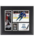 Фото #1 товара Brock Boeser Vancouver Canucks Framed 15" x 17" Player Collage with a Piece of Game-Used Puck