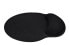 V7 MP03BLK - Black - Monochromatic - Memory foam - Rubber - Wrist rest - Non-slip base