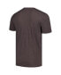 ფოტო #2 პროდუქტის Men's Charcoal, Brown San Diego Padres Meter T-shirt and Pants Sleep Set