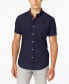 Фото #2 товара Men's Big & Tall Maxwell Short-Sleeve Button-Down Shirt