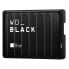 WD_BLACK P10 Game Drive - 4000 GB - 2.5" - 3.2 Gen 1 (3.1 Gen 1) - Black