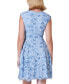 ფოტო #2 პროდუქტის Women's Lace Fit & Flare Dress