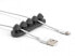 Фото #3 товара Delock 18444 - Cable holder - Floor - ABS synthetics - Black