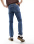 Фото #6 товара Selected Homme slim fit jeans in mid wash