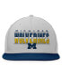 Фото #2 товара Men's Gray Michigan Wolverines Hudson Snapback Hat