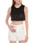 Max Mara Lacca Top Women's Black M