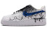 Фото #3 товара 【定制球鞋】Nike Air Force 1 空军一号 手绘 毒液 泼墨 漫威 超级英雄 电影主题定制 耐磨防滑 低帮休闲板鞋 红蓝鸳鸯 / Кроссовки Nike Air Force CW2288-111