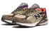 Кроссовки беговые New Balance NB 990 V3, мужские, зелено-коричневые 44 - фото #2