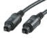 Фото #3 товара VALUE Fiber Cable Toslink M - M 1 m - 1 mm - Black