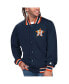 Men's Royal Houston Astros Secret Weapon Satin Full-Snap Jacket