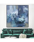 Фото #2 товара Abstract Blues II Oversized Framed Canvas, 45" x 45"