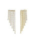 ფოტო #2 პროდუქტის Cubic Zirconia Chandelier Dangling Drop Stud Earring