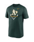 Men's Green Oakland Athletics Big and Tall Icon Legend Performance T-shirt