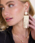 All The Movement Glass Fringe Earrings