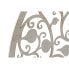 Фото #2 товара Настенный декор DKD Home Decor Белый 100 x 1 x 100 cm Дерево Позолоченный Индиец (2 штук)
