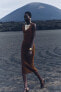 Фото #5 товара Трикотажное платье облегающего кроя ZARA