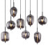 Фото #1 товара Люстра подвесная Globo Lighting Blacky III