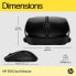 HP 250 Dual Mouse - Ambidextrous - Bluetooth + USB Type-A - 1600 DPI - Black