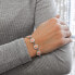 Фото #2 товара Charming bracelet with orange opals and Swarovski crystals 33105.1