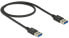 Фото #2 товара Delock 0.5m USB 3.1 Gen 2 type-A - 0.5 m - USB A - USB A - USB 3.2 Gen 2 (3.1 Gen 2) - Male/Male - Black