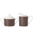 Tozan Sugar and Creamer, Set of 2