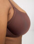 Фото #6 товара ASOS DESIGN Curve microfibre moulded t-shirt bra in brown