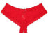 Hanky Panky Women's 246098 Lace Crotchless Cheeky Hipster Underwear Size S