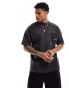 The Couture Club washed pocket detail t-shirt in black