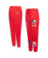 Women's Red Mickey Mouse Bold Expression Fleece Jogger