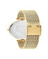 Women's Quartz Gold-Tone Stainless Steel Mesh Watch 34mm