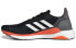 Фото #1 товара Кроссовки Adidas Solar Glide 19 черно-бело-оранжевые
